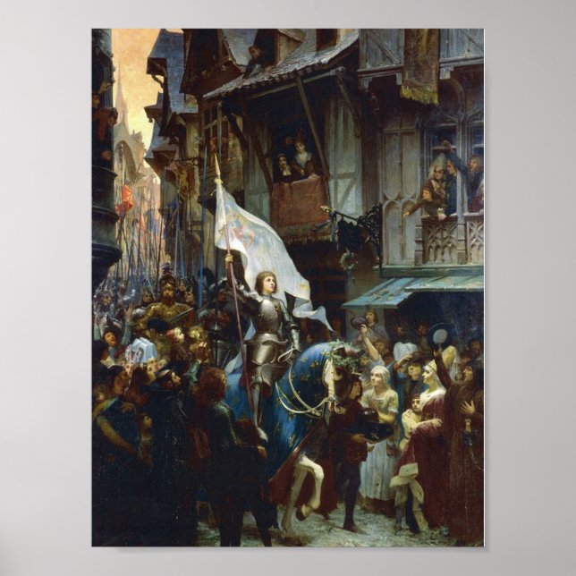 Arc tritt in Orléans ein Poster (Vorne)