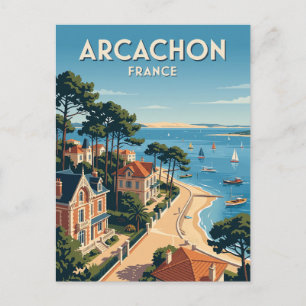 Arcachon Frankreich Postkarte