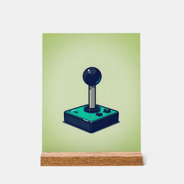 Arcade Aura Acrylschild (Vorderseite)