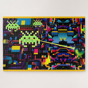 Arcade Death Machine on Patrol - Ken Gage Art Puzzle