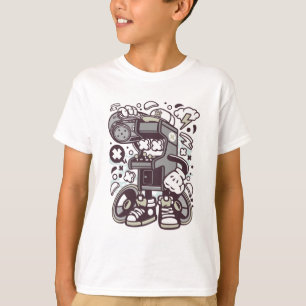 Arcade Game Boombox T-Shirt