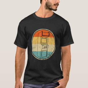 Arcade Game Machine Kabinett Nostalgia Retro 80er  T-Shirt