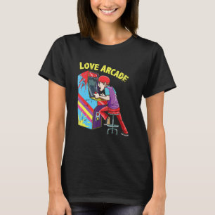 Arcade Game Machine Retro Gaming 80er Oldschool Ga T-Shirt