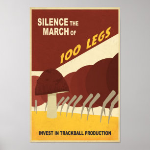 Arcade-Game-Propaganda-Poster - das letzte in eine Poster