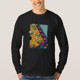 Arcade Game Vintag Pinball Machine T-Shirt