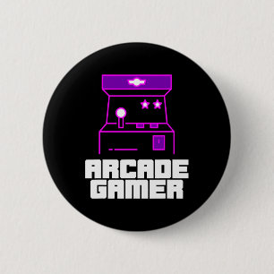 Arcade Gamer - aufrecht stehend Kabine mit Lila St Button