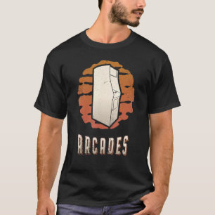 Arcade Games Vintag Retro Classic Sunset T-Shirt