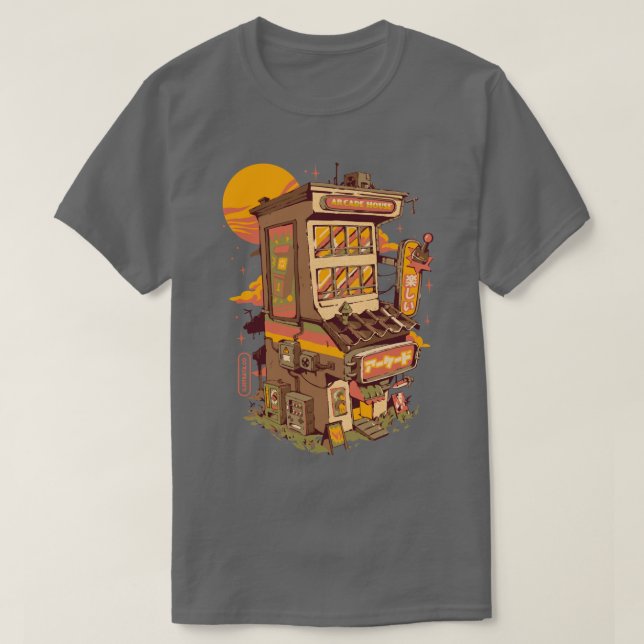 Arcade House T-Shirt (Design vorne)