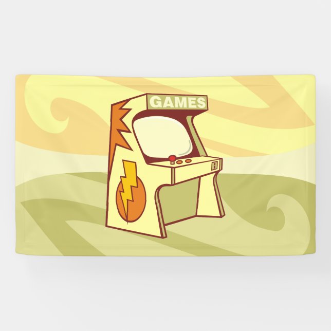 Arcade-Maschine Banner (Horizontal)