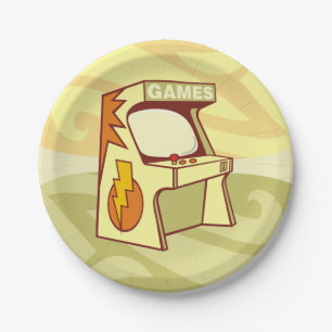 Arcade-Maschine Pappteller
