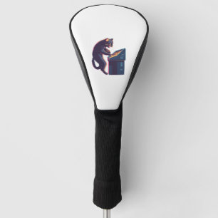 Arcade Meowster - Nostalgische Gamer Cat Golf Headcover