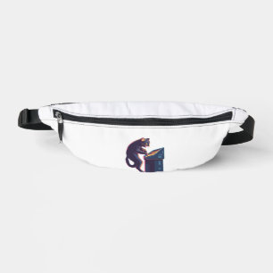 Arcade Meowster � Nostalgische Gamer-Katze Bauchtasche