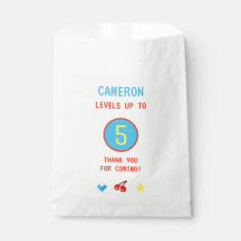 Arcade Video Game Birthday Party Danke Geschenktütchen