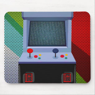 Arcade-Videospiel-Joystick Personalisiertes Schlaf Mousepad
