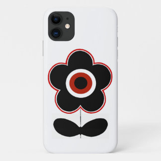 Arcades Retro Black Red Blume Power Telefongehäuse Case-Mate iPhone Hülle