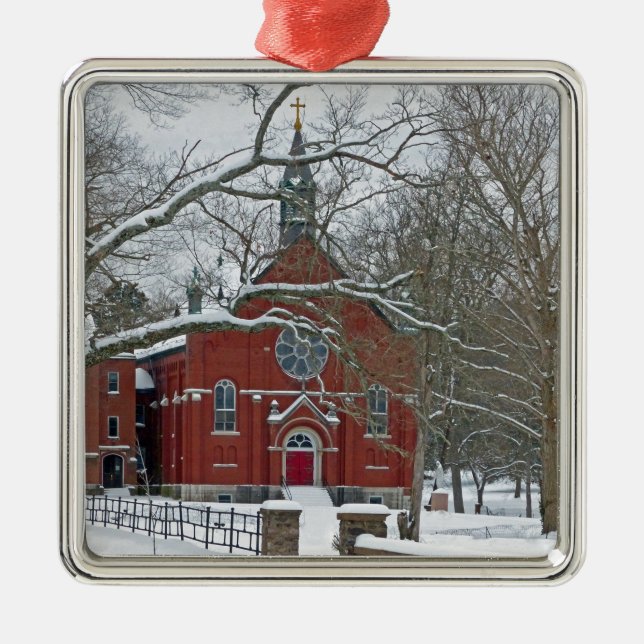 Arcadia Academy Silbernes Ornament (Vorne)