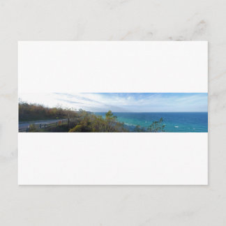 Arcadia Blick Panorama, Michigan Postkarte