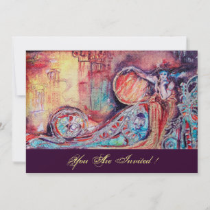 ARCADIA - BUTTERFLY PFLANZE Blue Red Pink Gold Met Einladung