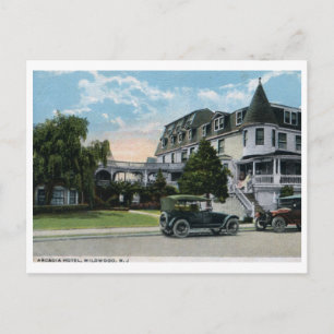 Arcadia Hotel, Wildwood, New Jersey 1924 Vintage Postkarte