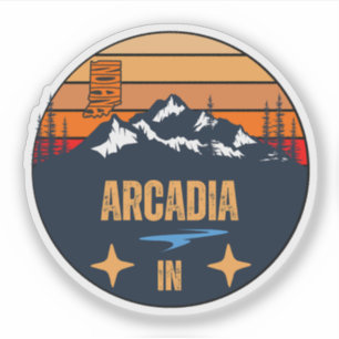 Arcadia, Indiana Aufkleber