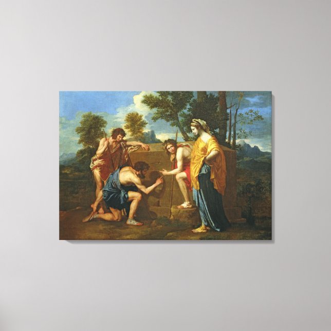 Arcadian Shepherds Leinwanddruck (Vorderseite)