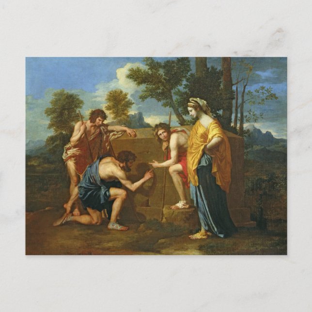 Arcadian Shepherds Postkarte (Vorderseite)