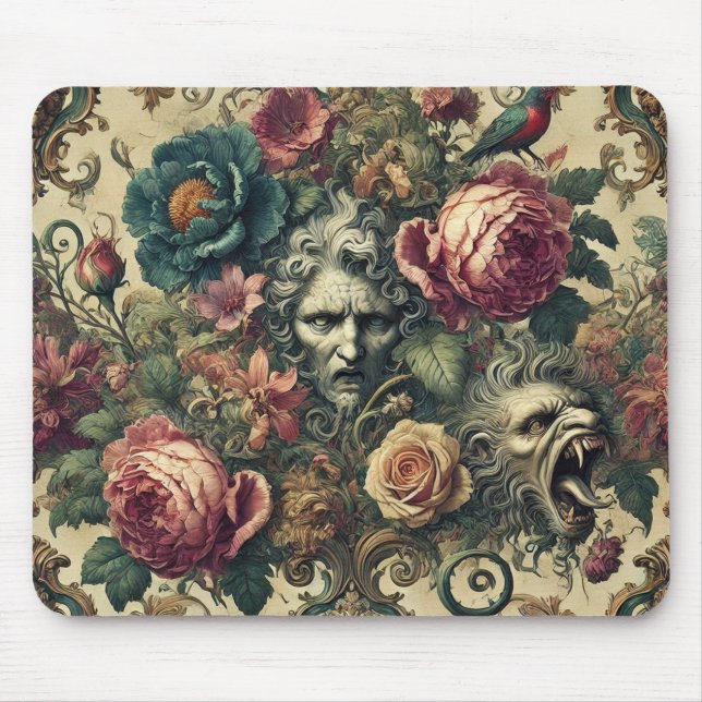 Arcane Atelier - Gotisch Viktorianisch Mousepad (Vorne)