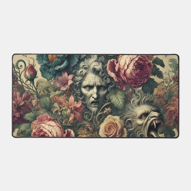 Arcane Atelier - Gotisch Viktorianisch Schreibtischunterlage (Vorderseite)