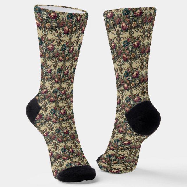 Arcane Atelier - Gotisches Viktorianisches Delieri Socken (Gewinkelt)