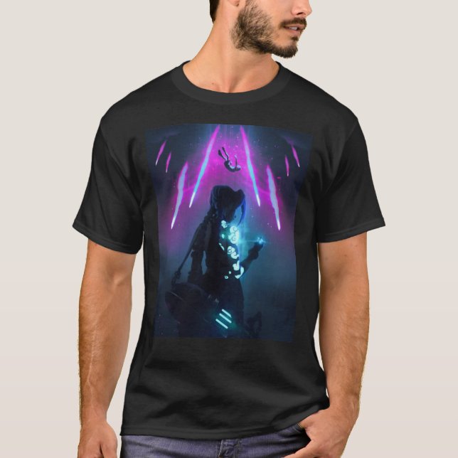 Arcane jinx LoL Classic T-Shirt (Vorderseite)