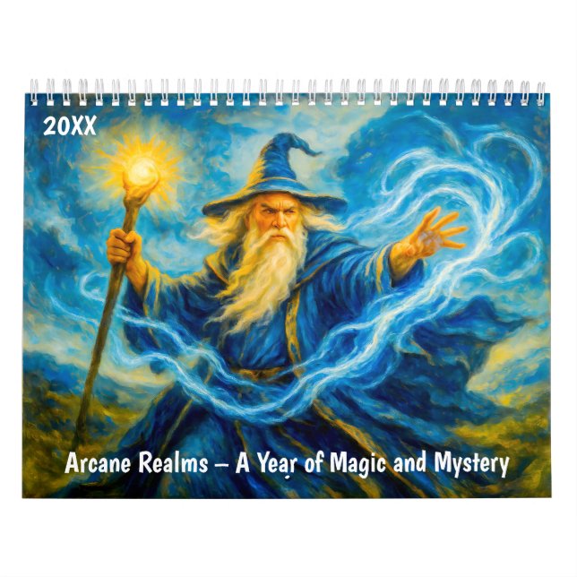 Arcane Realms – A Year of Magic and Mystery Kalender (Titelbild)