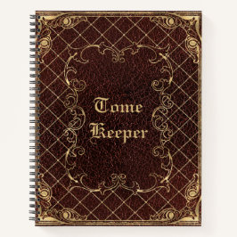 Arcane Tome Inspired Image PRINTED Laminated Notizbuch