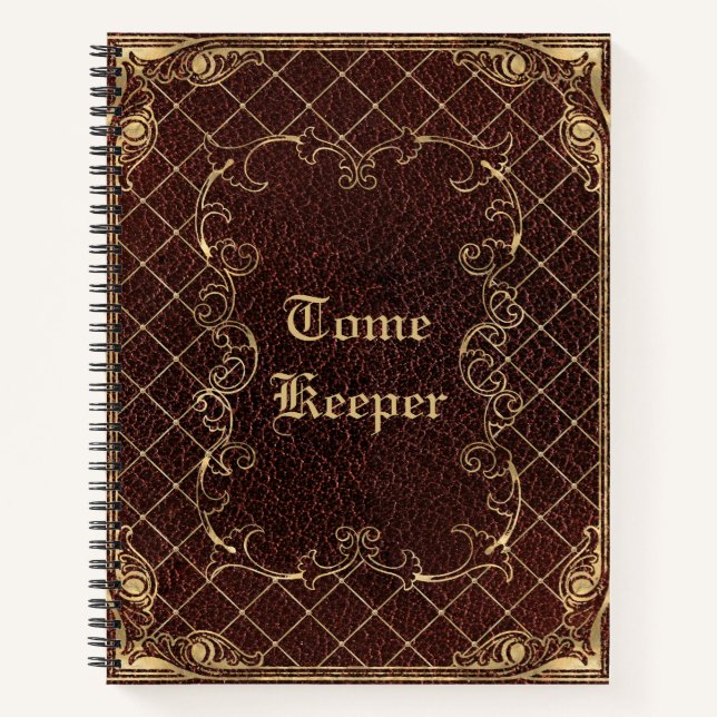 Arcane Tome Inspired Image PRINTED Laminated Notizbuch (Vorderseite)