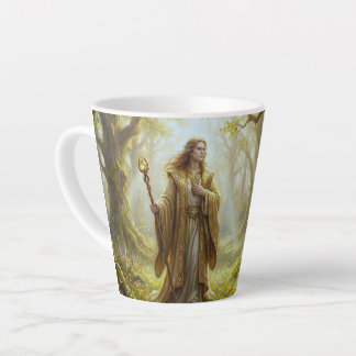 Arcane Wanderer in Enchanted Forest Milchtasse