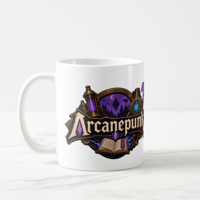 Arcanepunk Liebhaber Kaffeetasse (Links)