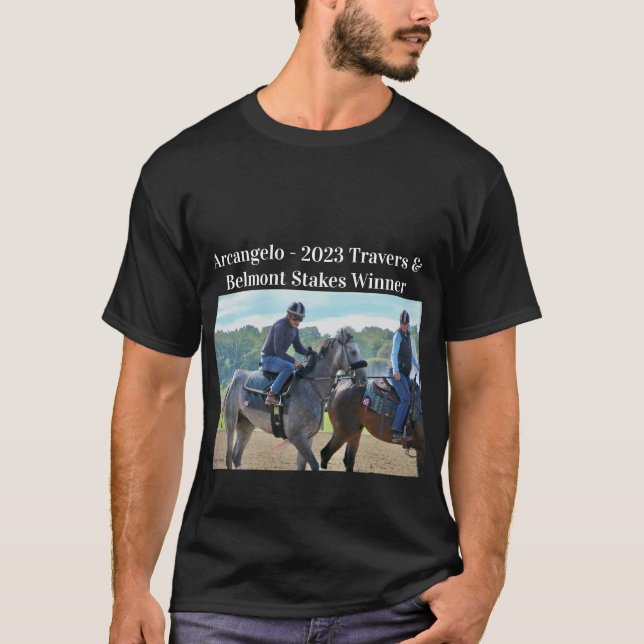 Arcangelo - Belmont & Travers Stakes Gewinner 2023 T-Shirt (Vorderseite)