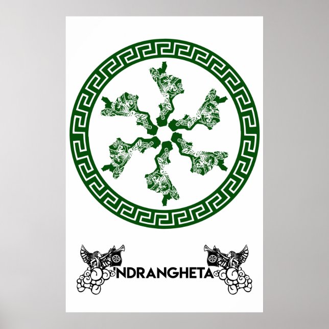 Arcangelo Gabriele - 'Ndrangheta Poster (Vorne)
