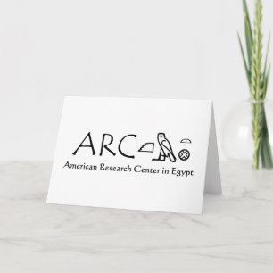 ARCE Blank Notecard Karte