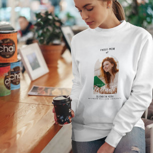 Arch Abschluss Foto Stolze Mama 2024 Sweatshirt