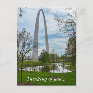 Arch aus dem Park denken Sie Postkarte