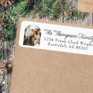 Arch Christmas Family Foto Rücksendeadresse Mailin