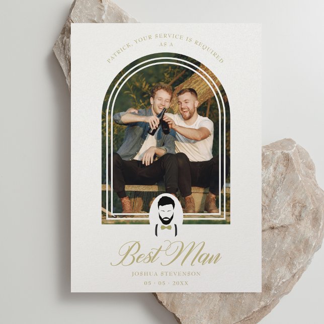 Arch Effect Trauzeuge Funny Wedding Einfaches Ange (Von Creator hochgeladen)