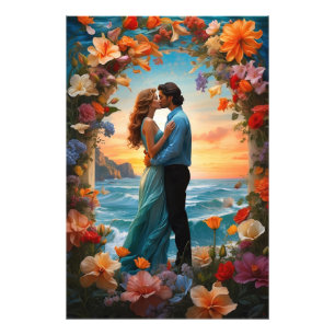 *~* Arch Fantasy Romantische AP51 Ocean Waves Fotodruck