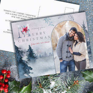 Arch Foto Frohe Weihnachten New Zuhause Forest Mov