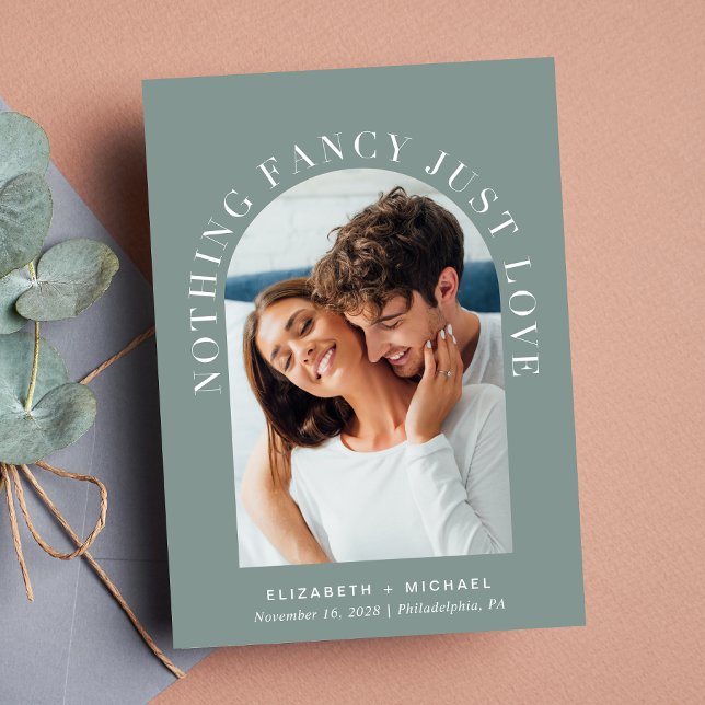 Arch Foto Nichts Extravagant nur Liebe Sage Hochze Einladung (Von Creator hochgeladen)