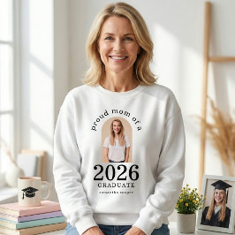 Arch Foto Proud Mama 2025 Graduate Sweatshirt