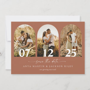 Arch-Foto Save the Date Hochzeitskartentankündigun