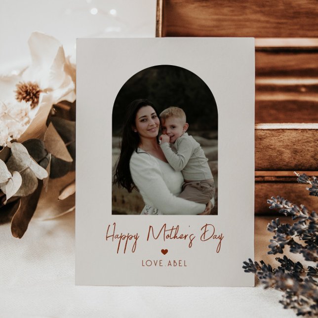 Arch Foto Script Herzlichen Glückwunsch Muttertag Karte (Von Creator hochgeladen)