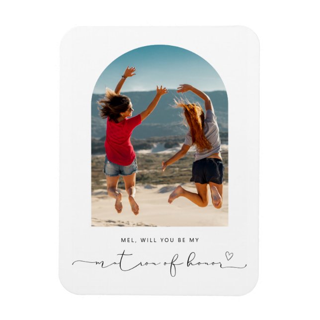 Arch Frame werden Sie meine Matrone des Ehrenmagne Magnet (Vertikal)