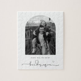 Arch Frame wirst du mein Bridesman-Puzzle sein Puzzle
